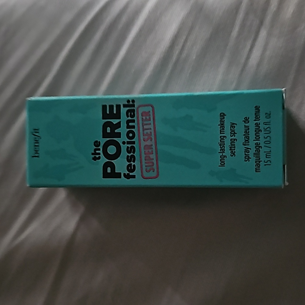 Benefit Porefessional super setter makeup spray travel sized 0.5 fl oz